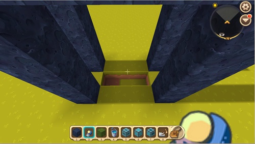 《迷你世界》水帘洞滑动门制作攻略