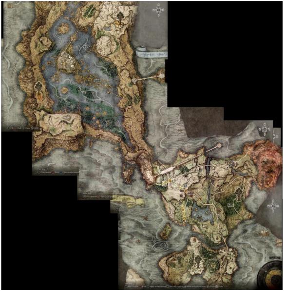 教你艾尔登法环地图怎么样。 