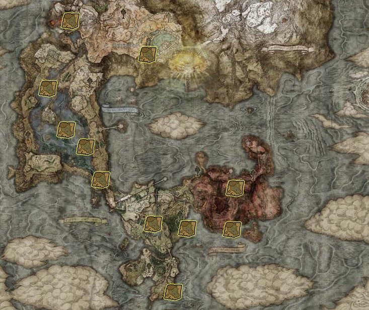 艾尔登法环所有地图碎片在哪？艾尔登法环10个地图碎片位置一览