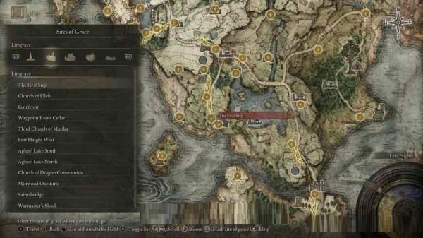 艾尔登法环未探索区域地图如何定位？艾尔登法环未探索区域地图定位方法