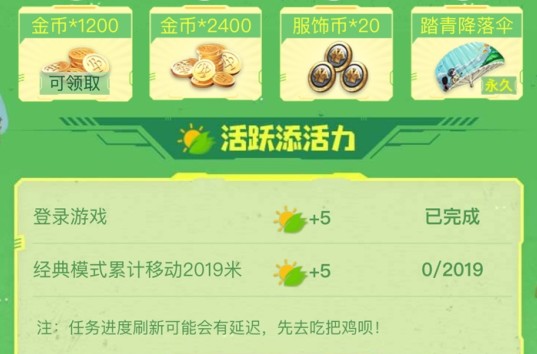 刺激战场踏青降落伞获得的秘诀分享