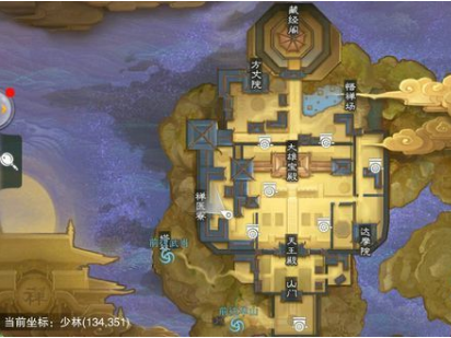 《楚留香》手游11月29日坐观万象打坐点位置分享