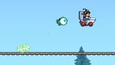 我来教你泰拉瑞亚马桶矿车怎么制作。 