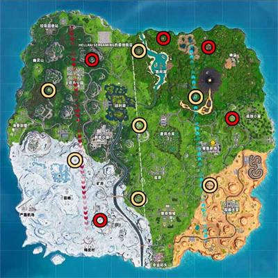 堡垒之夜流浪的球位置介绍