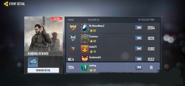 使命召唤收集id标签得武器皮肤活动攻略