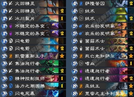 教你炉石传说砰砰计划铺场战吼萨卡组分享。 