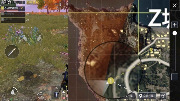 和平精英网红枫叶林详细路径介绍