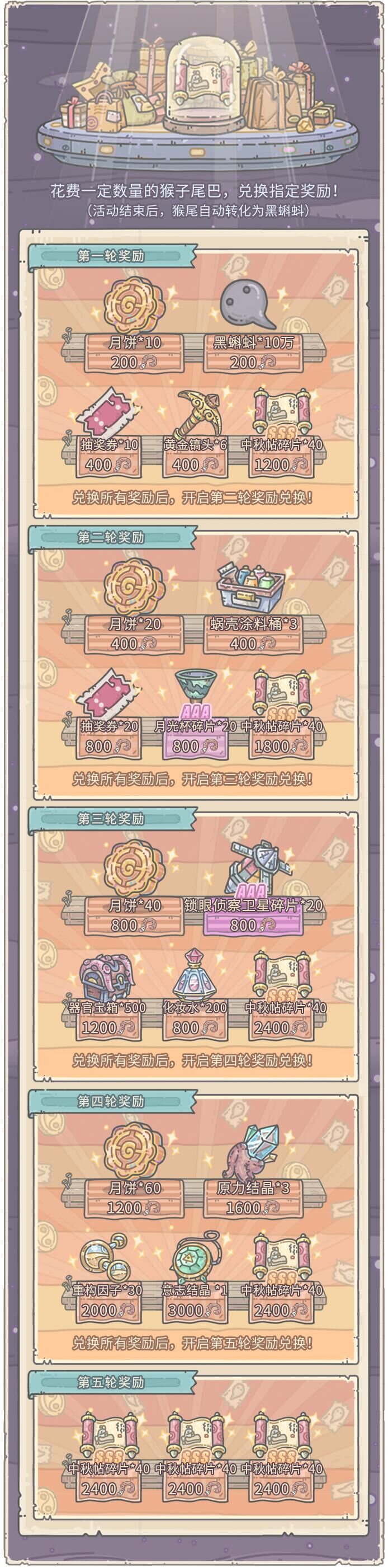 最强蜗牛月球秘宝如何兑换 最强蜗牛秘宝兑换顺序详解