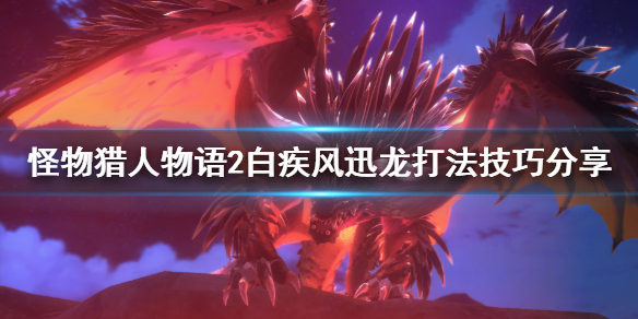 怪物猎人物语2白疾风迅龙怎么打？怪物猎人物语2破灭之翼白疾风迅龙打法介绍