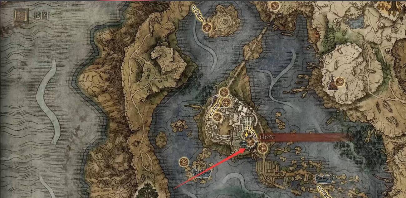 关于艾尔登法环拉达冈的肖像在哪。 