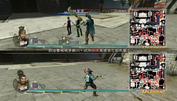 真三国无双7猛将传怎么玩双人 真三国无双7将星模式的双人玩法