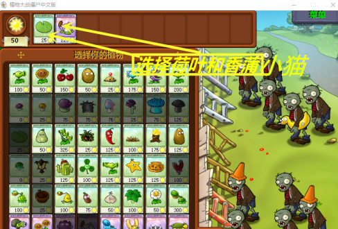 植物大战僵尸怎么用小猫？植物大战僵尸用小猫的玩法攻略