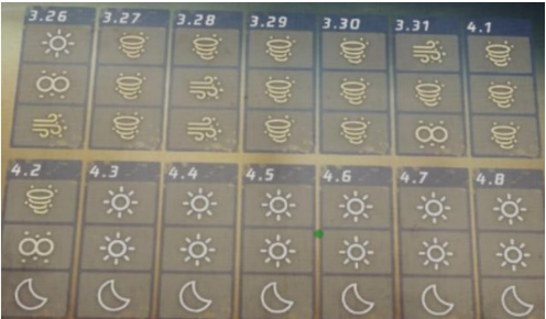 和平精英沙漠地图天气预报宣传牌位置分享