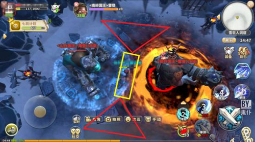 《光明勇士》史诗雪人副本海登打法详解