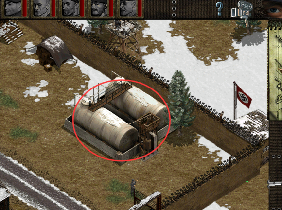 教你盟军敢死队1深入敌后第2关怎么过。 