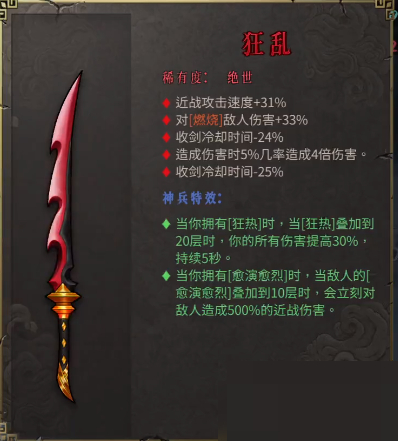 暖雪狂乱武器怎么样？暖雪狂乱武器介绍