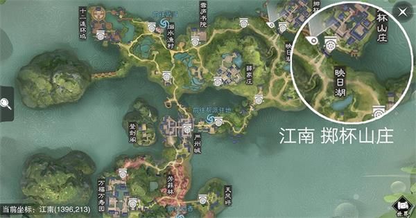 楚留香3月20日打坐地点的位置介绍