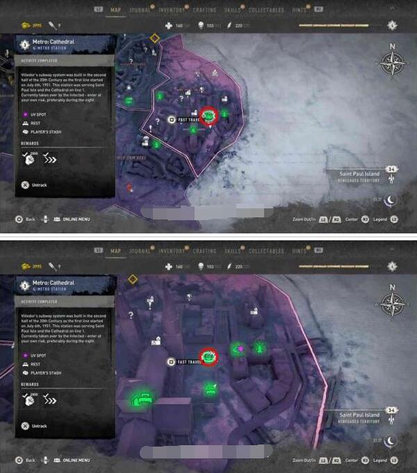 消逝的光芒2地铁站在什么地方？消逝的光芒2地铁站位置一览