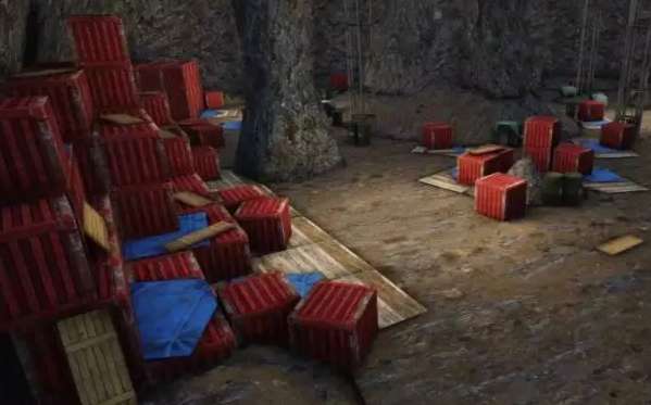 和平精英雪地防空洞方位具体说明