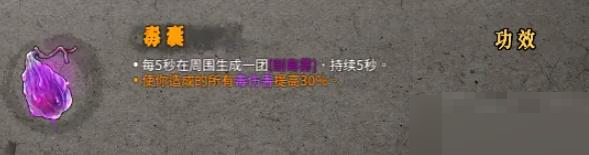 暖雪圣物毒囊怎么使用？暖雪圣物毒囊使用攻略