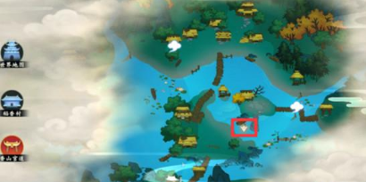 剑网3指尖江湖稻香村修为点位置图介绍