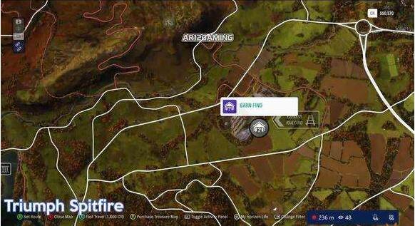 极限竞速地平线4车房宝物位置 极限竞速地平线4车房宝物在哪？