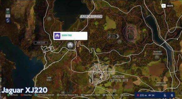 极限竞速地平线4车房宝物位置 极限竞速地平线4车房宝物在哪？