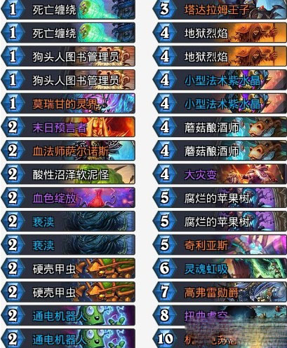 炉石传说砰砰计划改良机克术卡组分享