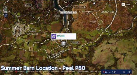 极限竞速地平线4车房宝物位置 极限竞速地平线4车房宝物在哪？