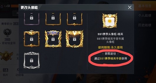 《和平精英》里精英手册的位置介绍