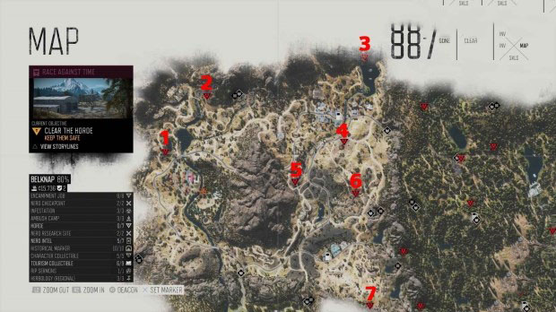 往日不再暴走潮全部位置一览 往日不再暴走潮在哪？