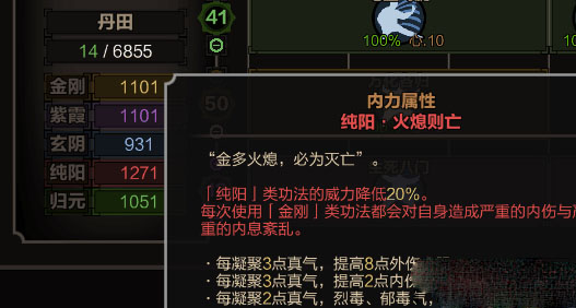 太吾绘卷内力属性分享