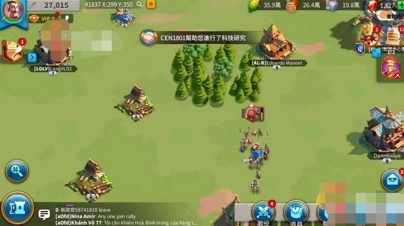 我来分享万国觉醒怎么高效率刷野蛮人。 