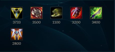 LOL8.20无双剑姬符文分享