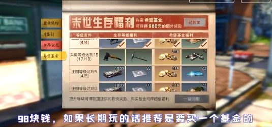 明日之后最全每天必买物资分享