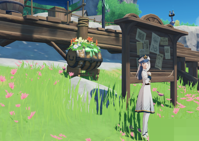 关于原神寻遍南北近在起点宝箱在哪里。 