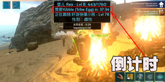 《方舟生存》进化恐龙宝宝喂养的方法讲解