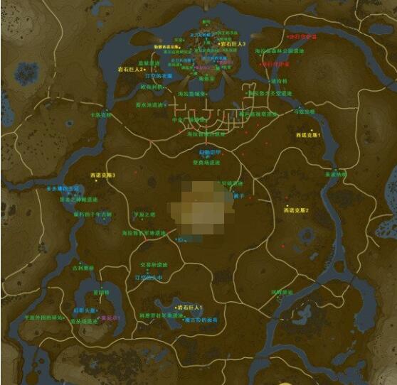 塞尔达传说：旷野之息中平原之塔全收集指南