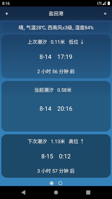 潮汐预报,下载 v84c 2