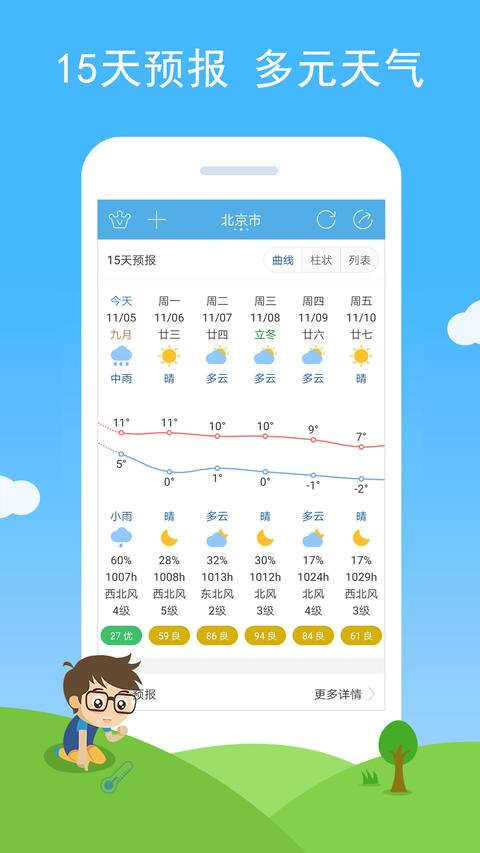 七彩天气app免费版下载 v3.05 安卓版 1