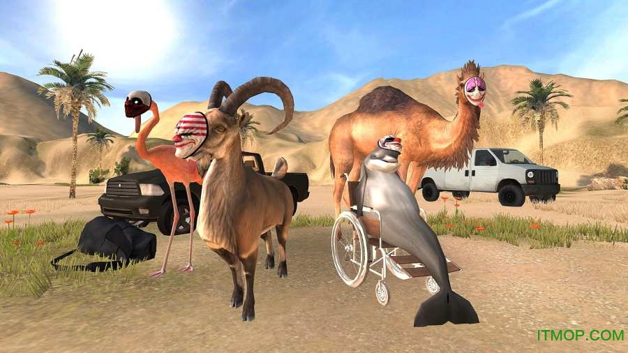 模拟山羊收获日汉化版Goat Simulator Payday下载 v2.0.5 0